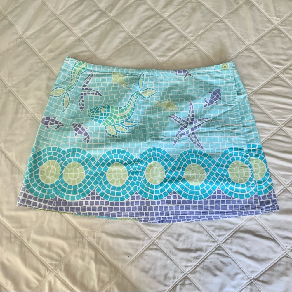 Vintage Lilly Pulitzer Reversible Skirt